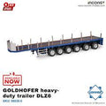 Conrad Construction Models 1:50 Scale Goldhofer Heavy-Duty Semi-Trailer DLZ6 6 Axle