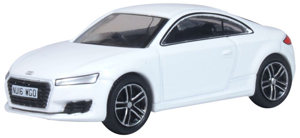 Oxford Diecast 1:76 Scale Audi TT Coupe Glacier White