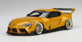 Truescale TSM 1:18 Scale Pandem Toyota GR Supra V1.0 Yellow