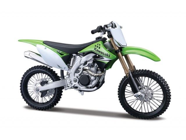 Maisto 1:12 Scale Kawasaki KX 450F - Green (1:12)