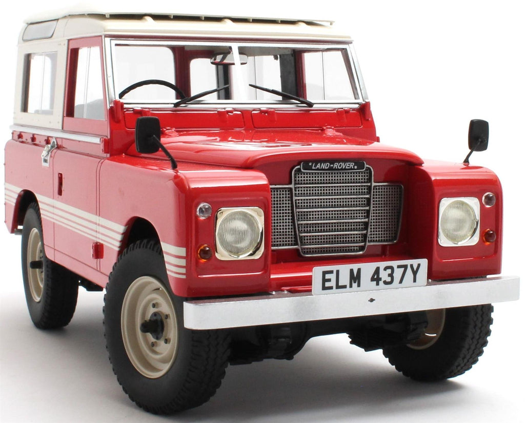 Cult 1:18 Scale Land Rover 88 Series III - Masai Red County - 1978 - 100pcs Ltd Edition