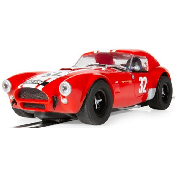 Scalextric 1:32 Scale Shelby Cobra 289 - Red - 39PH in Clear Box