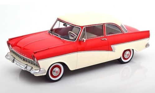 Kk Scale 1:18 Scale Ford Taunus 17M P2 1957 Red/White