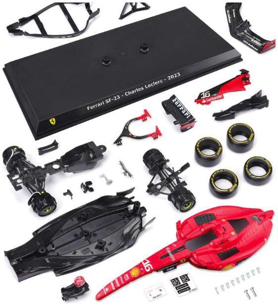 Burago 1:24 Scale Ferrari SF-23 F1 2023 Sainz Kit
