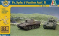 Italeri 7504 1/72 Scale WW2 German PZKPFW.V Panther Ausf G FAST ASSEMBLY Kit