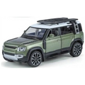 QY Toys 1:32 Scale Land Rover Defender 110 Green Opening Parts/Light and Sound