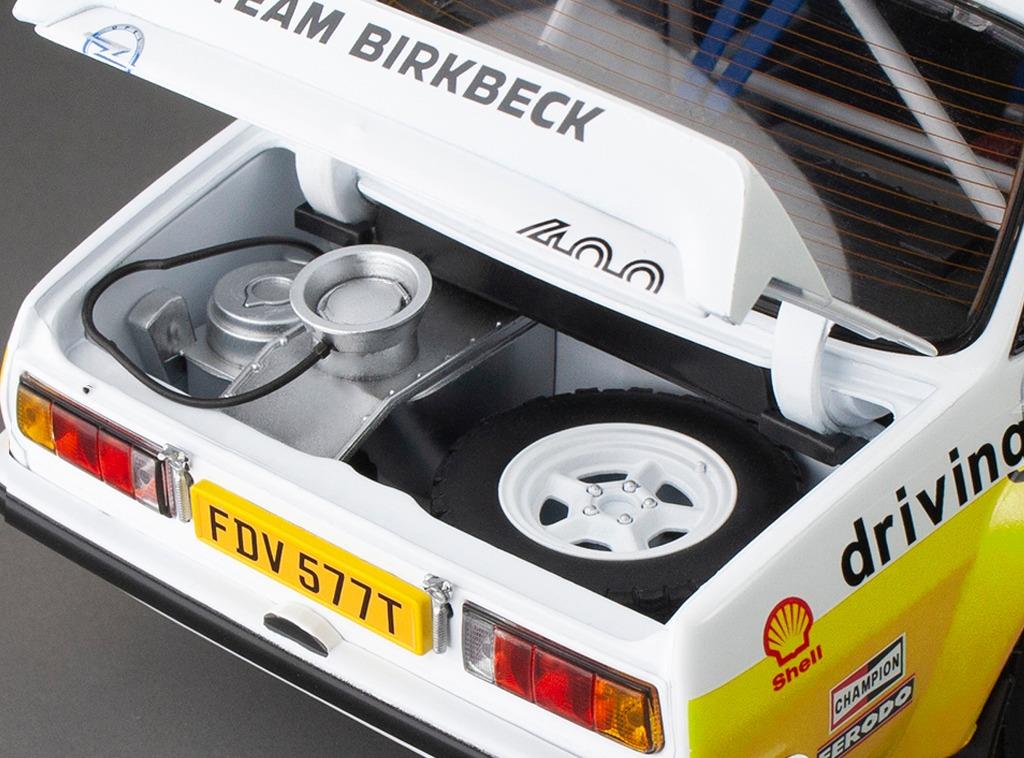 Sunstar 1:18 Scale Opel Ascona 400 #29 S.Blomqvist/T.Craig Trackrod Historic Cup 2016 (999pcs)