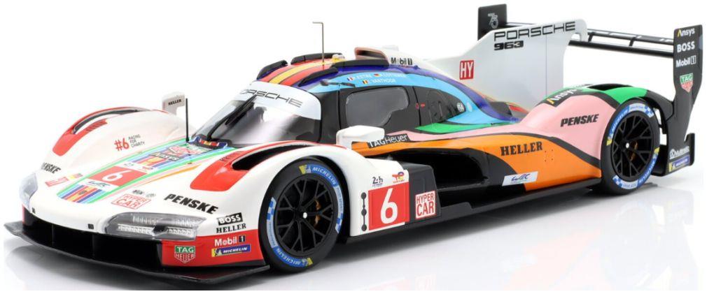 IXO  1:18th Scale Porsche 963 #6 Penske 24h Le Mans 2023 Estre/Lotterer/Vanthoor