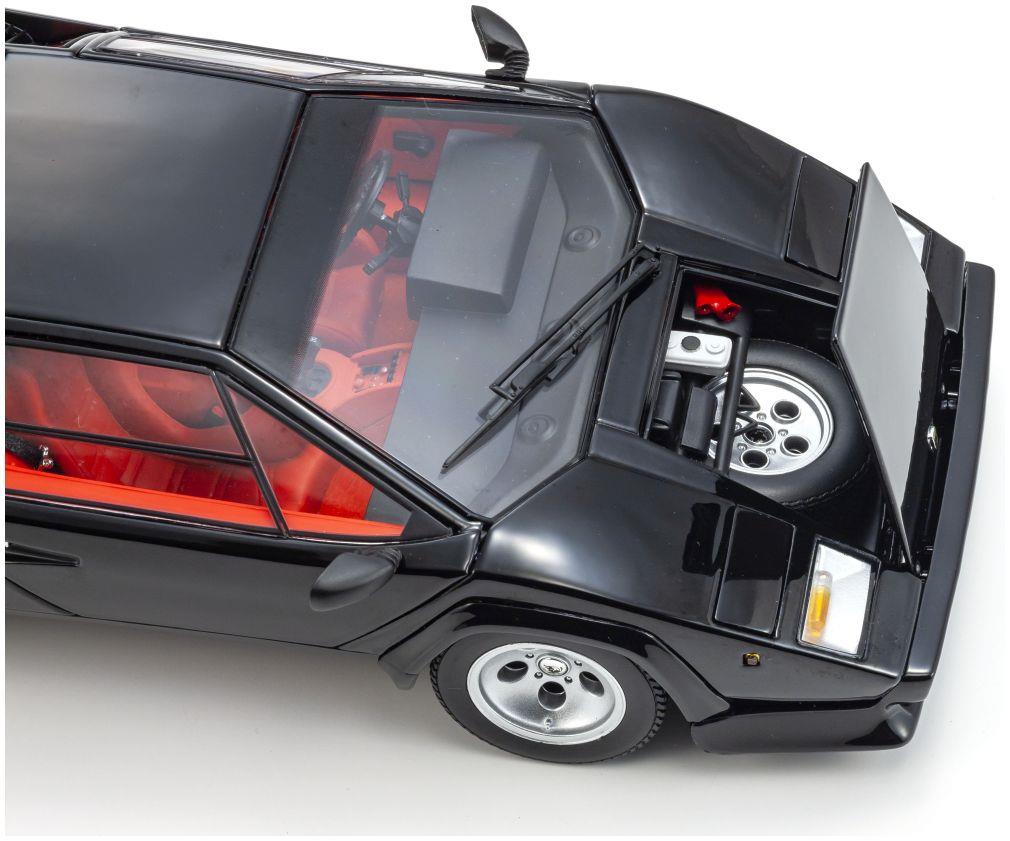 Kyosho 1:18 Scale Lamborghini Countach LP5000 Quattrovalvove Black