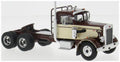 IXO  1:43rd Scale Peterbilt 281 Brown/Beige 1955