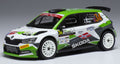 IXO 1:43 Scale Skoda Fabia R5 Evo #34 WRC Rallye Monza 2020 A.Mikkelsen/A.Synnevaag