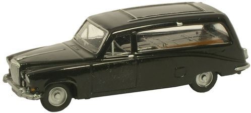 Oxford Diecast 1:148 Scale Daimler DS420 Limo Hearse - Black
