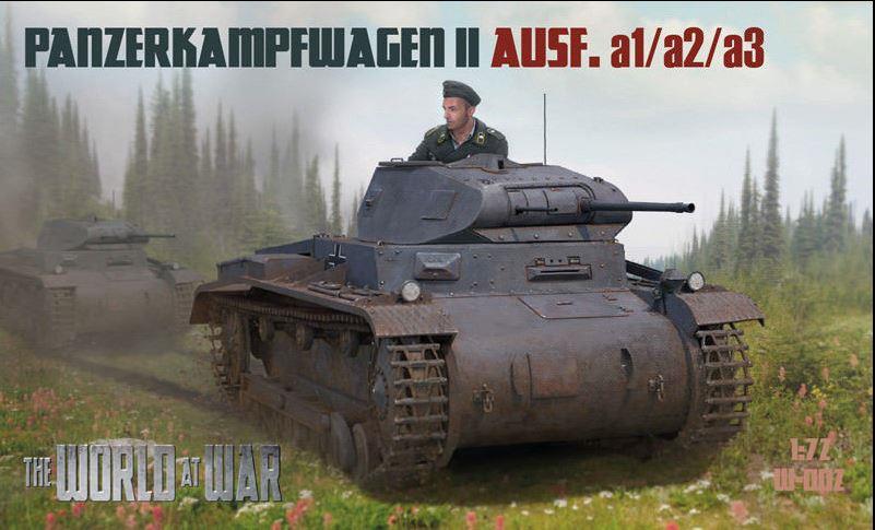 World At War Magazine and Model 1/72 Scale Pz.Kpfw. II Ausf. a1/a2/a3 WAW002