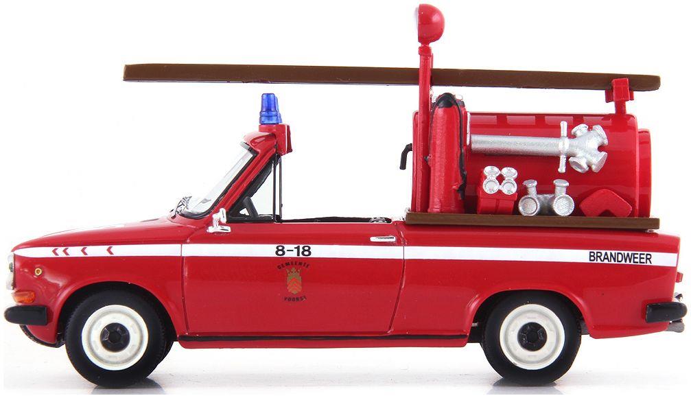 Autocult  1:43rd Scale DAF 46 Brandweer Red
