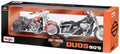 Maisto 1:18th Scale Harley Davidson Decade Duos 1970's