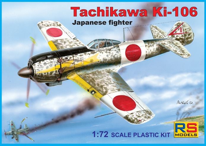 Red-Scale Modellbau 1:72 Scale Tachikawa Ki-106 Home Defence (2 decal v. for Japan, Manchoukuo)