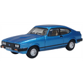 Oxford 1:76 Scale Ford Capri MkIII Cosmos Blue Metallic