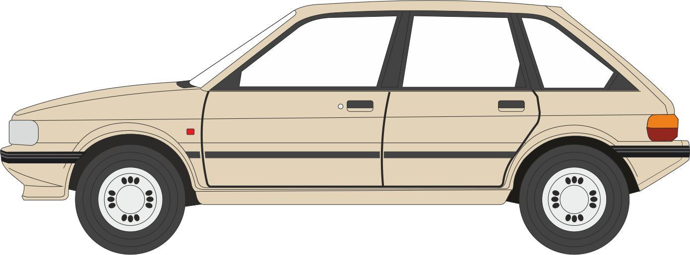 Oxford Diecast 1:76 Scale Austin Maestro Rattan Beige