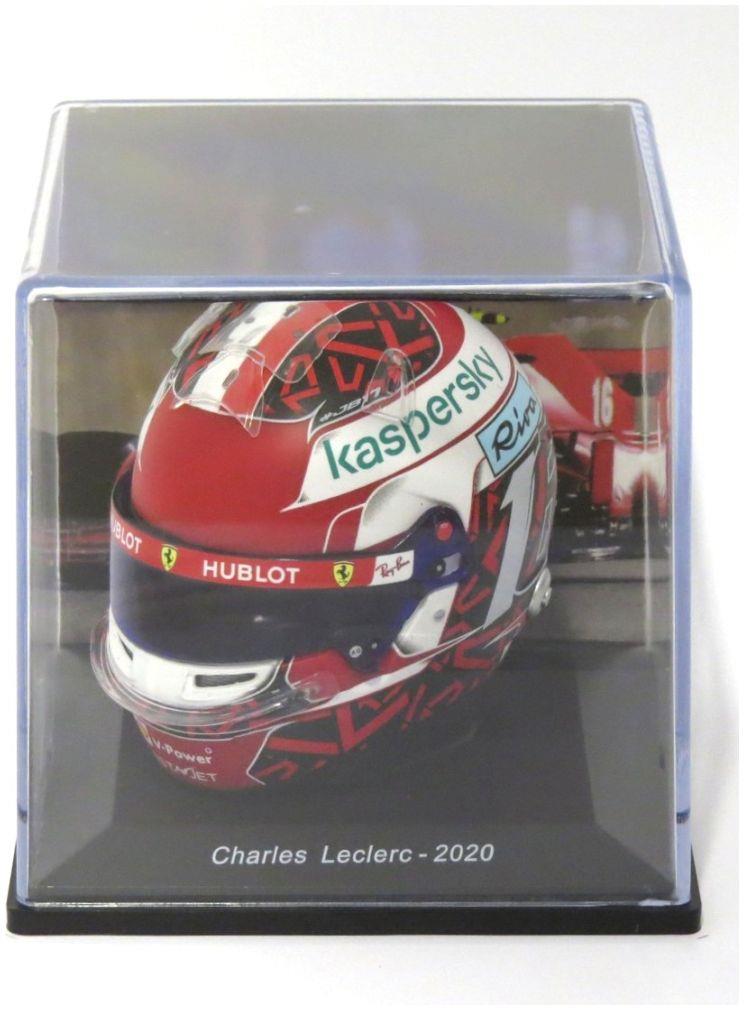 Atlas Editions 1:5th Scale Charles Leclerc - 2020 Ferrari F1 Helmet Collection