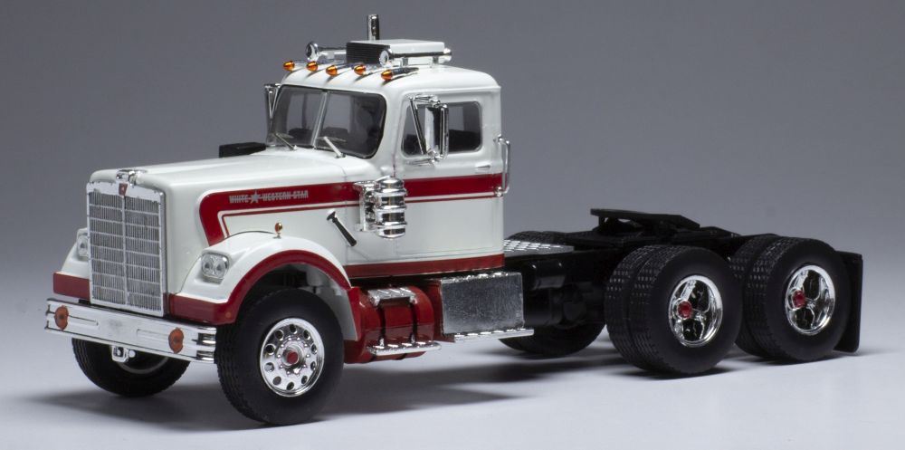 IXO 1:43 Scale White Western Star 4864 White/Red 1970