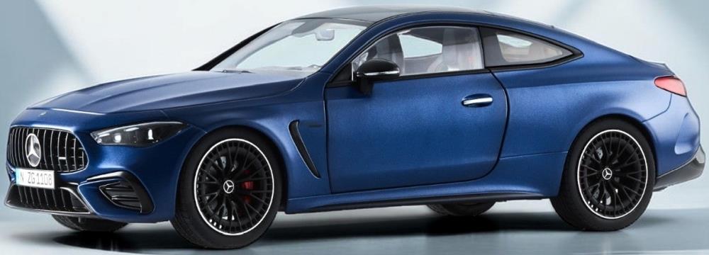 NZG  1:18th Scale Mercedes AMG CLE 53 Coupe Spectral Blue