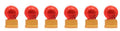 Artitec H0 Scale Red Endoftrain Signal (6X)