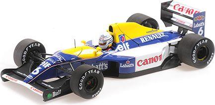 Minichamps 1:18 Scale Renault FW14B Williams Ricardo Patrese 1992