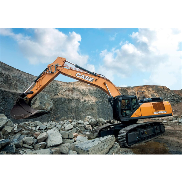 Bymo Construction Models 1:50 Scale CASE Excavator CX490D