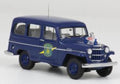 NEO 1:43 Scale Jeep Willys Station Wagon, Michigan police