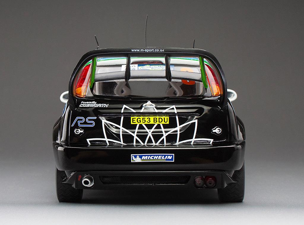 Sunstar 1:18 Scale Ford Focus RS WRC '04-#8 F.Duval/S.Prevot 2nd Rally Deutschland 2004 (999pcs)