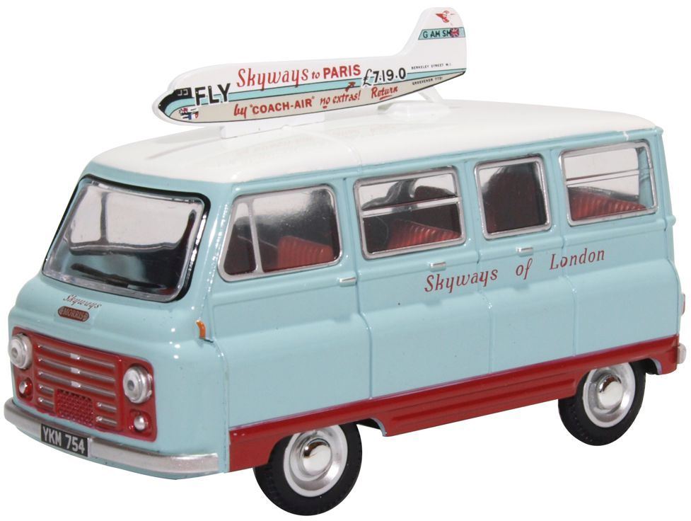Oxford Diecast 1:43 Scale Morris J2 Van Skyways