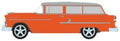 Greenlight 1:64 Scale Chevrolet Handyman Custom Wagon Metallic Orange w/White Roof 1955