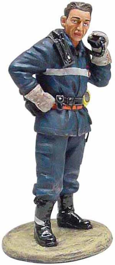 Atlas Editions 1:32 Scale Fireman - full dress - Madrid Spain 2003