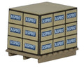 Oxford Diecast 1:76 Scale Pallet/Loads - Aspro (x4)