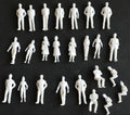 GM Model Supplies 1:50 Scale Architecture Plain White Figures