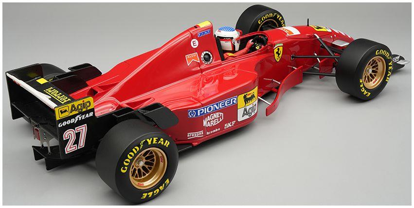 Tecnomodel  1:18th Scale Ferrari 412T2 1995 Canada GP #27 Jean Alesi w/Driver