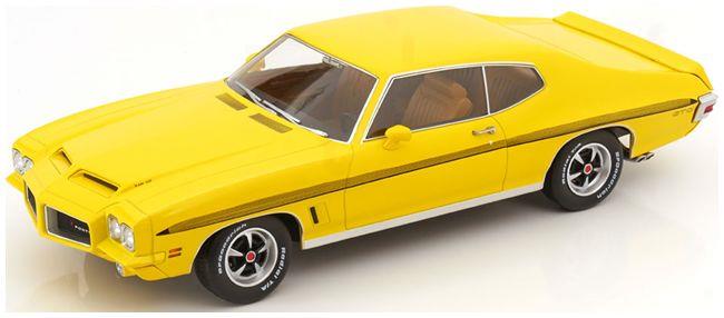 KK Scale 1:18 Scale Pontiac Le Mans GTO 1972 Yellow
