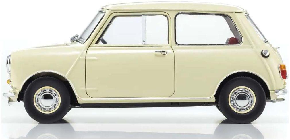 Kyosho 1:18 Scale Morris Mini Minor White