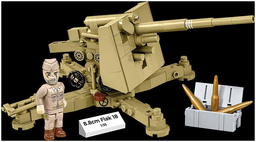 Cobi  N/A Scale 8.8Cm Flak 18 (Dak) (233 Pcs)