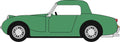 Oxford Diecast 1:76 Scale Austin Healey Frogeye Sprite Leaf Green