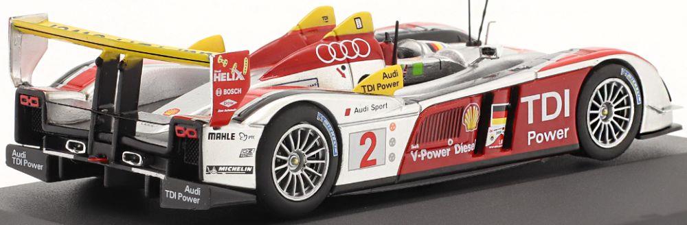IXO 1:43 Scale Audi R10 TDI #2 2008 24h Le Mans R.Capello/T.Kristensen/McNish