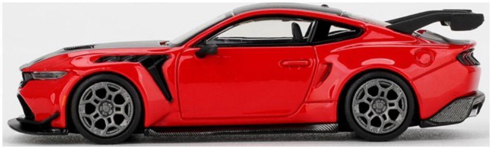 MiniGT  1:64th Scale Ford Mustang GTD Race Red (LHD)