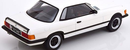 Kk Scale 1:18 Scale Mercedes 500 SLC 6.0 AMG C107 1985 - White Matt Black