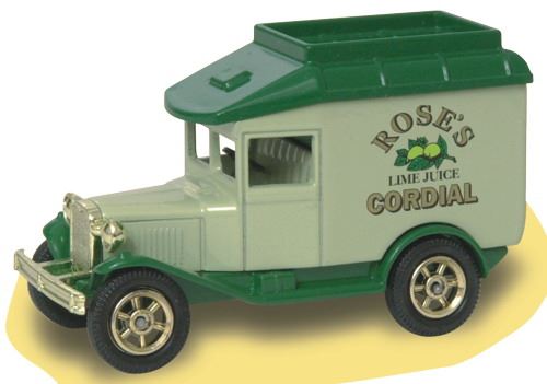 Oxford Diecast N/A Scale Ford A Van - Roses Lime