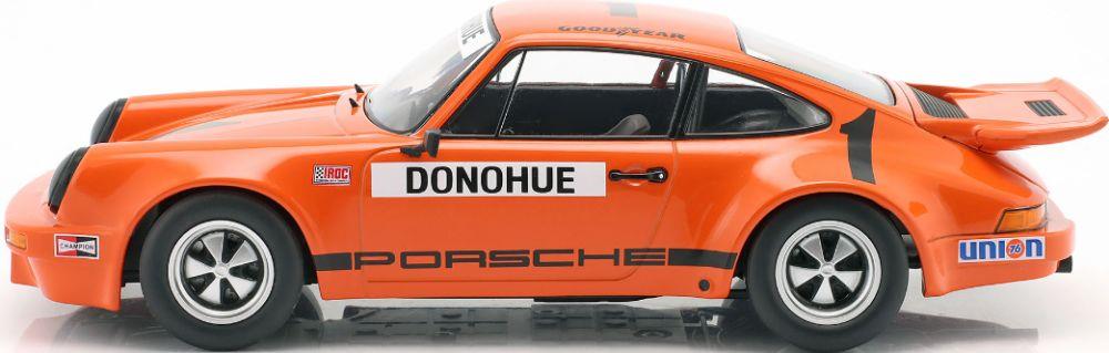 IXO 1:18 Scale Porsche 911 Carrera 3.0 RSR Orange #1 Mark Donohue IROC Champion 1975