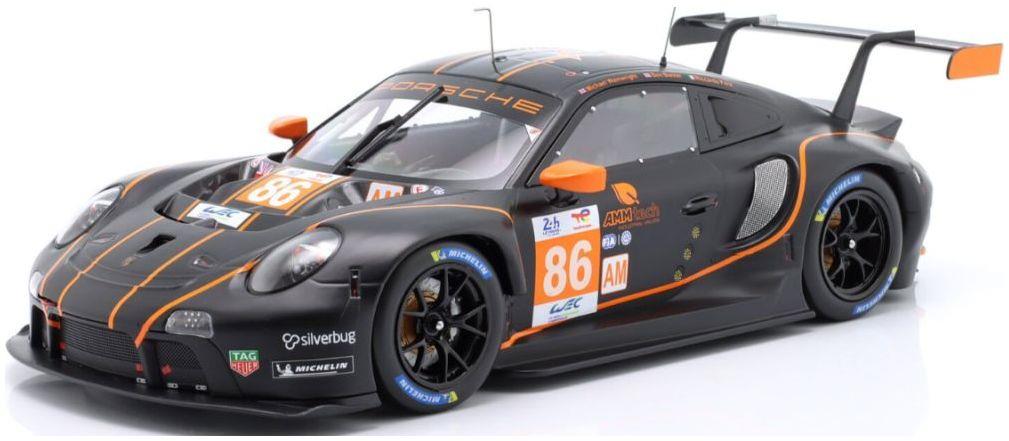 IXO 1:18th Scale Porsche 911 RSR-19 #86 24h Le Mans 2022 Gulf GR Racing
