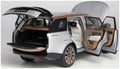 LCD Model 1:18 Scale Land Rover Range Rover SV Serenity Silver 2022