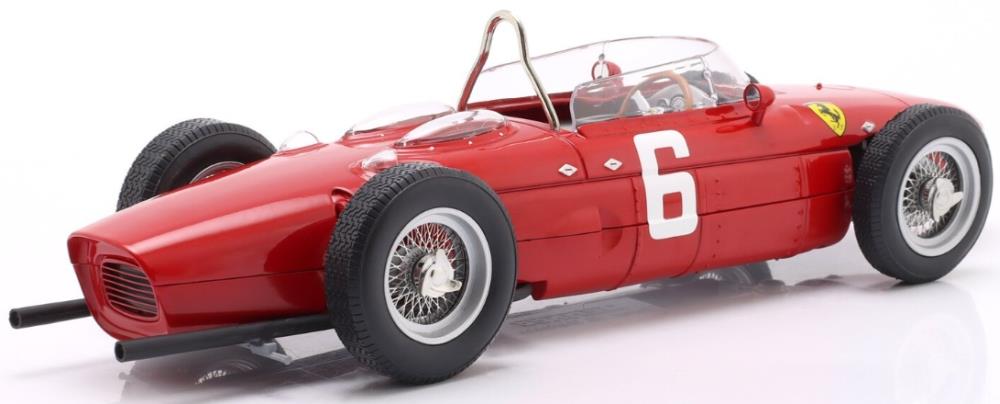 IXO Werk83 1:18th Scale Ferrari 156 Sharknose #6 Richie Ginther 3rd Belgian GP F1 1961