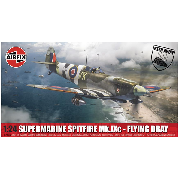 Airfix 1:24 Scale Supermarine Spitfire Mk. IXC Flying Dray