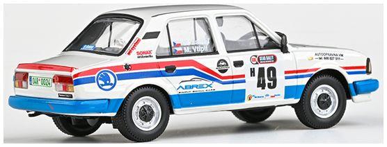 Abrex  1:43rd Scale Skoda 120L 1984 Star Rally Barum Rally Zlin Historic 2021 #49 Zavrel/Vtipil